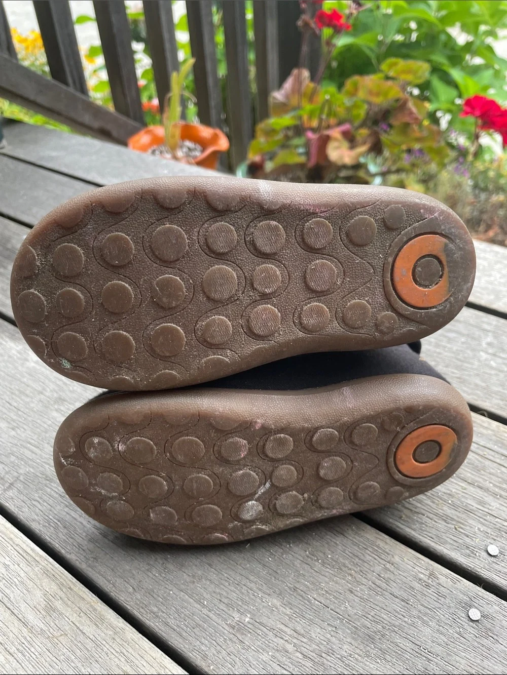 Black Kids Bogs Winter Boots with Easy-Grab Handle